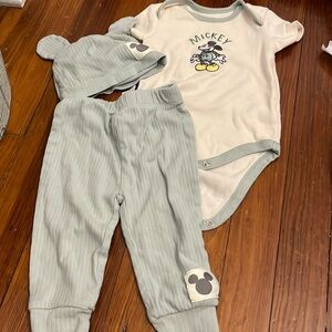 Three piece Mickey set